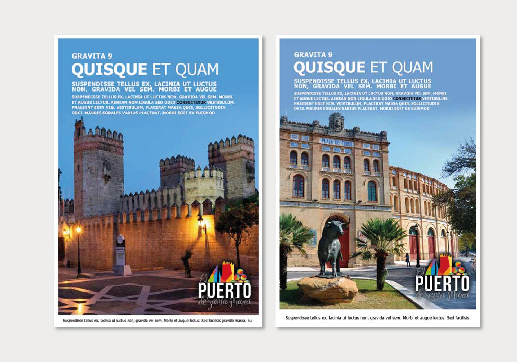 Identidad visual y universo gráfico para una ciudad luminosa y abierta al mar.