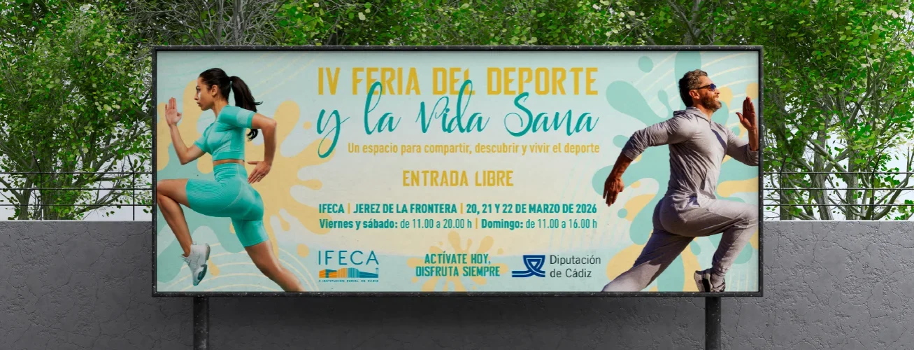 Una campaña cercana y visible diseñada para conectar la Feria del Deporte con la gente